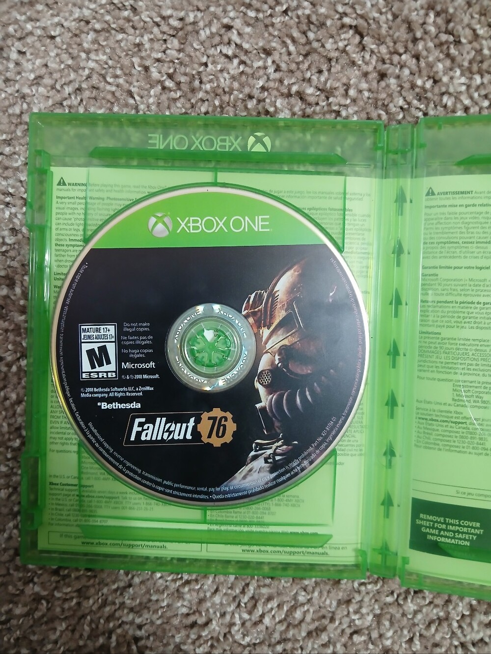 🎮Fallout 76 Xbox One Game - Picture 2 of 3